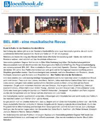 P&auml;dagogisches Konzert Bel Ami